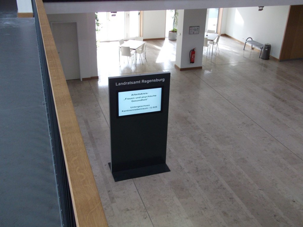 Landratsamt Regensburg: Digitale Stele